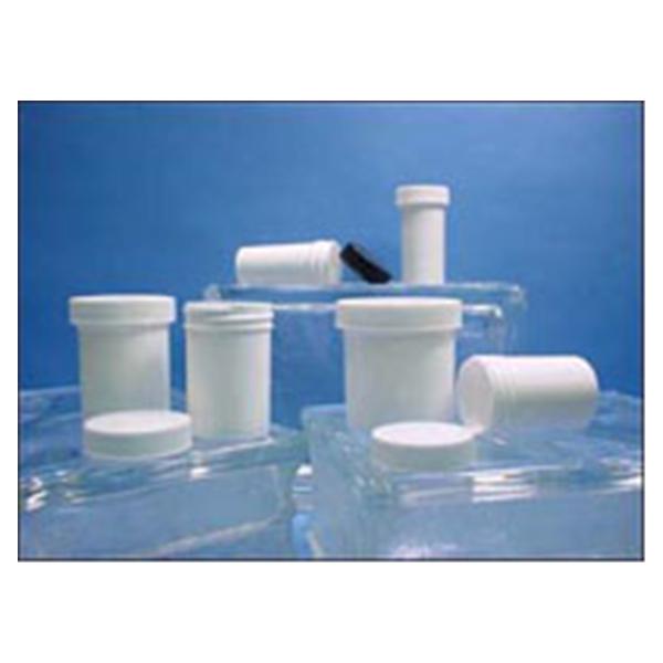 Jar Ointment 4oz White Plastic 12/Box